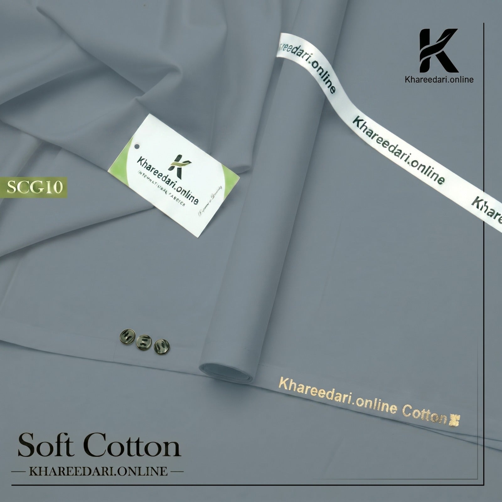 Sunshine Cotton Steel grey